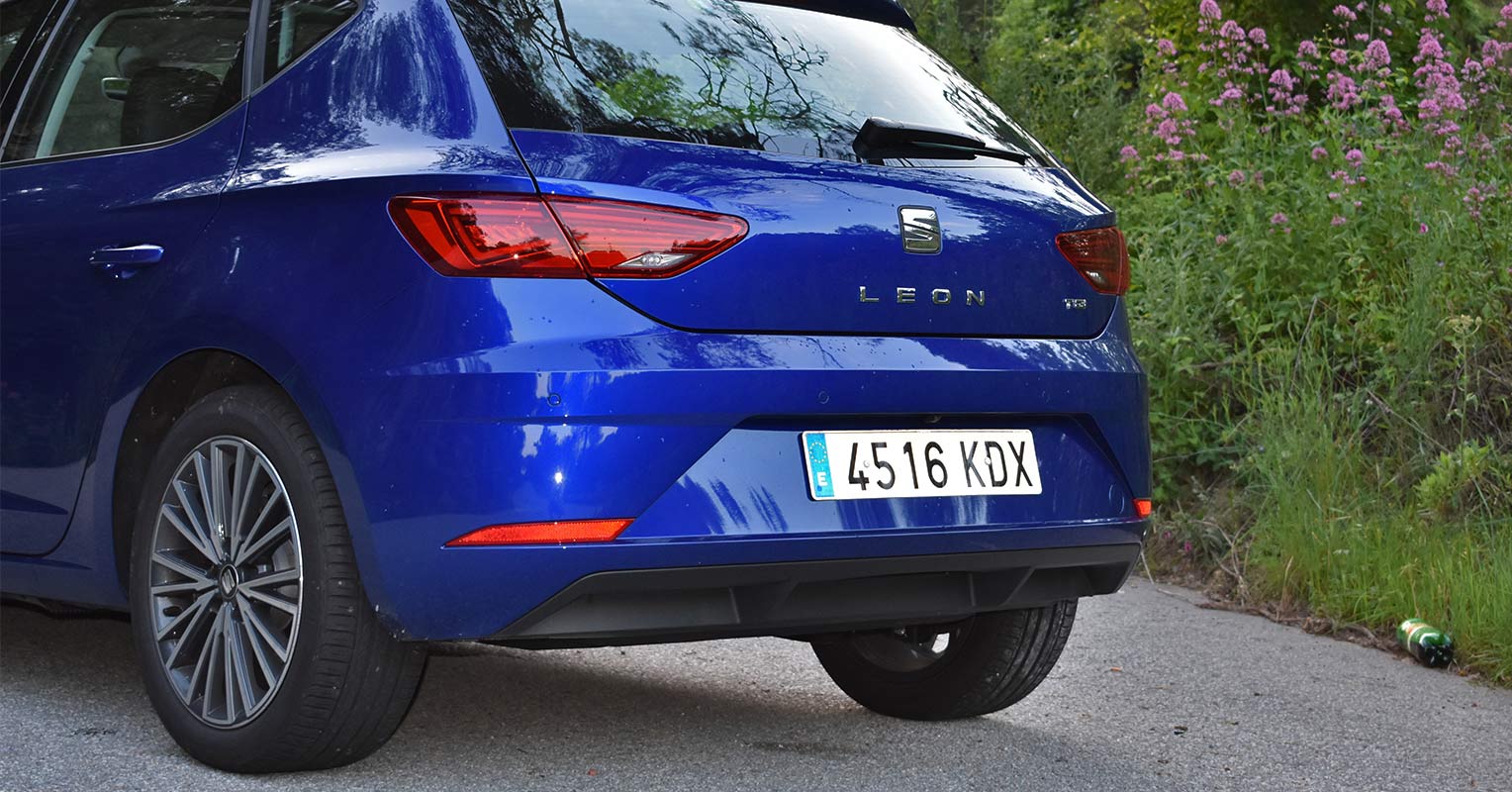 Trasera del SEAT León TGI