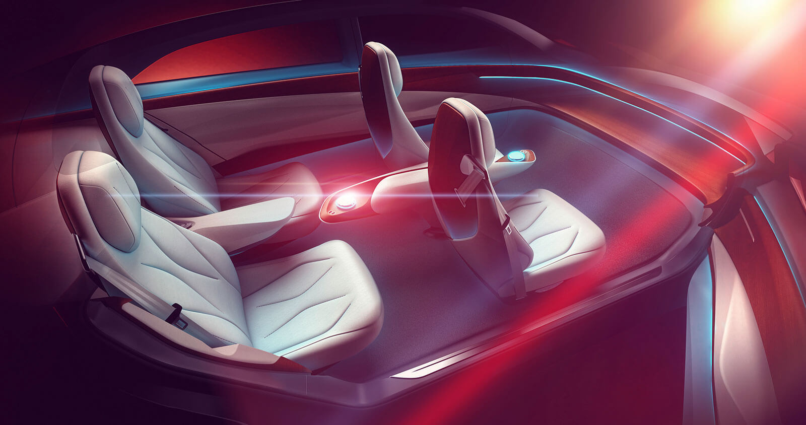 Volkswagen I.D. Vizzion Concept interior