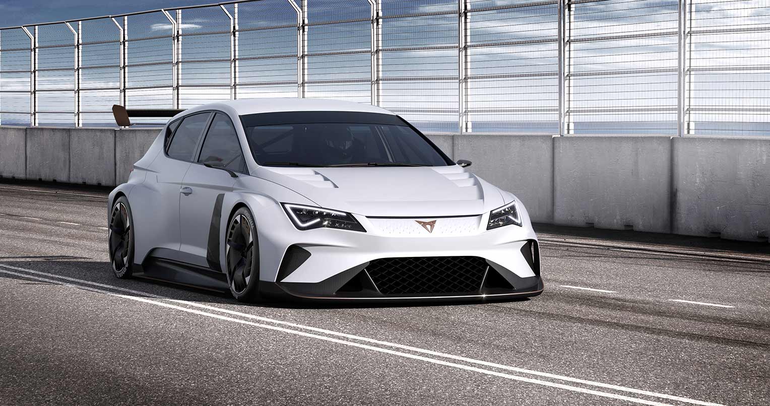 CUPRA e-Racer Frontal