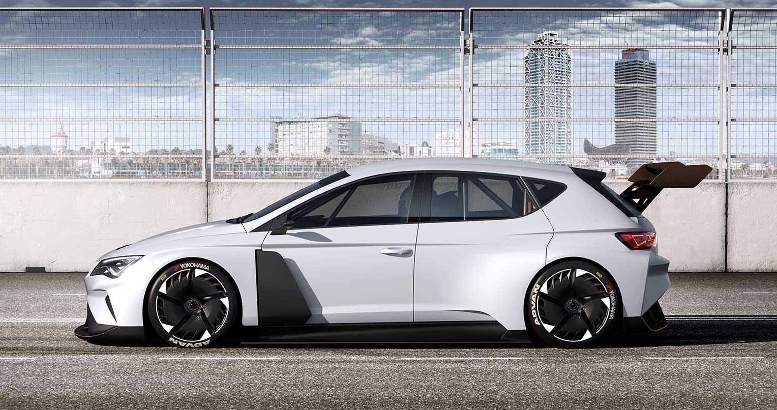 CUPRA e-Racer Lateral