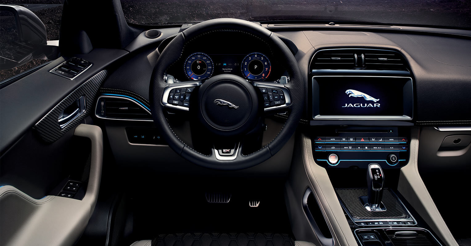 Jaguar F-Pace SVR interior