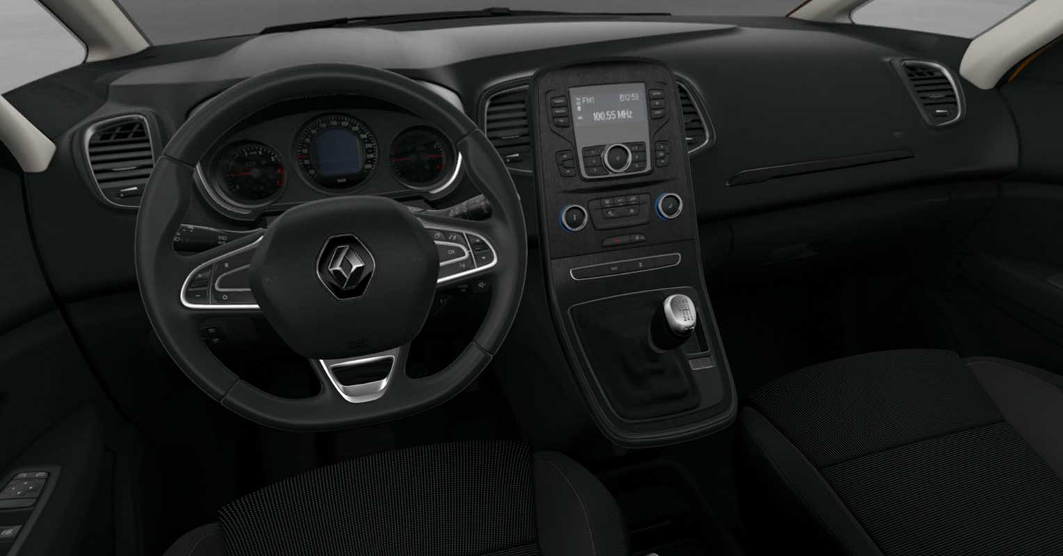 interior renault scénic limited