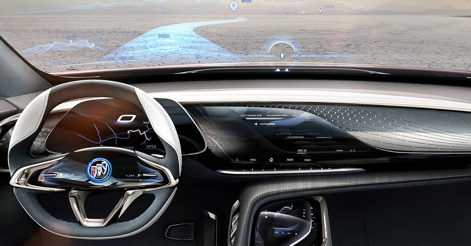 Buick Enspire concept interior