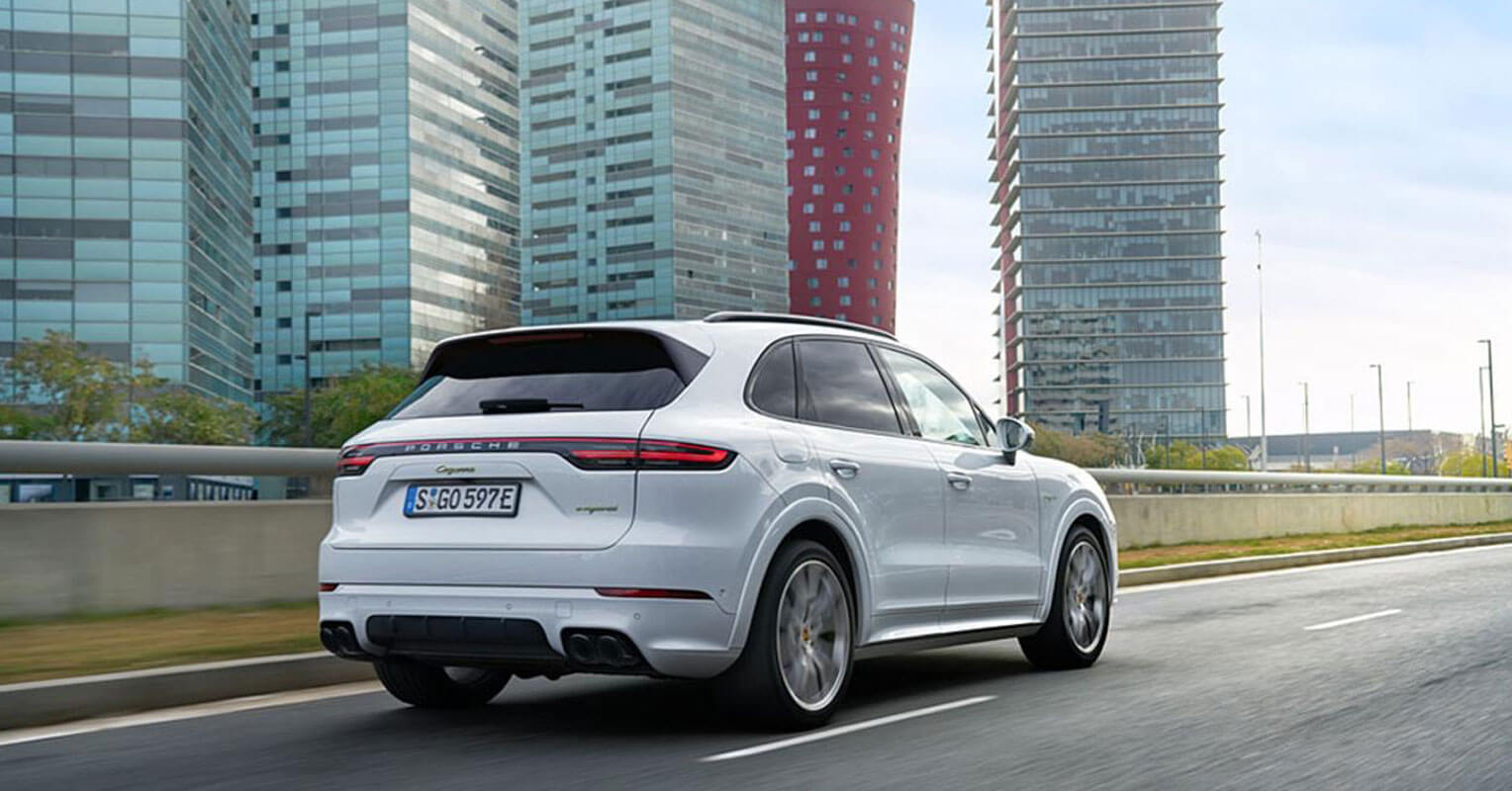 porsche cayenne e-hybrid blanco