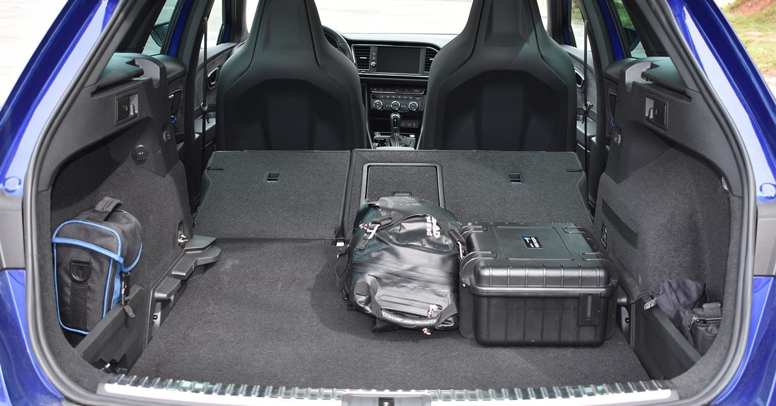 Maletero del SEAT León ST Cupra 300