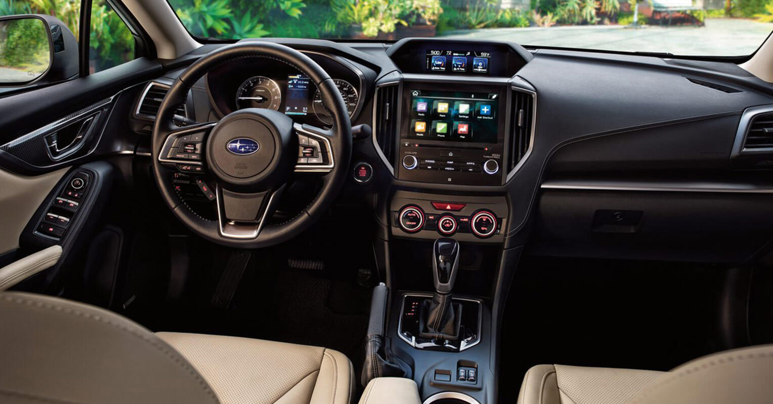 Interior del Subaru Impreza 2018