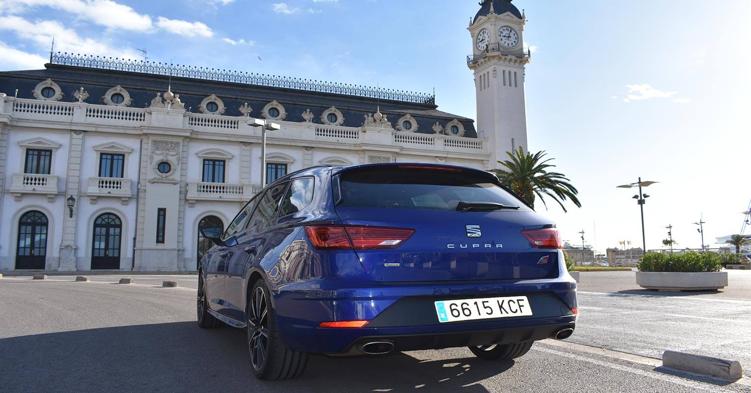 Zaga del SEAT León ST Cupra 300