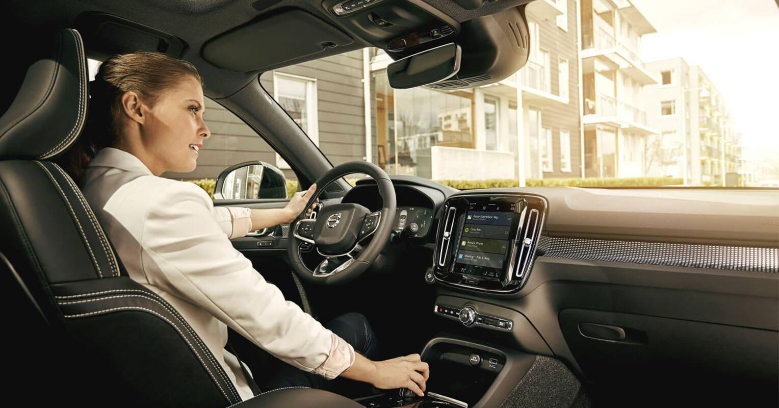 Interior de Volvo de 2018