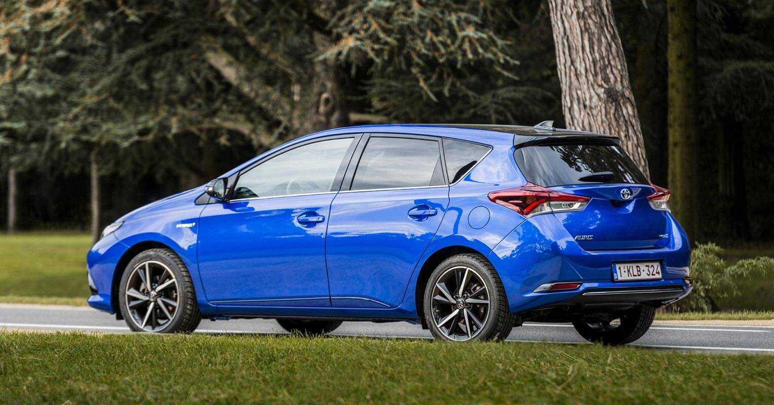 Trasera del Toyota Auris 2018