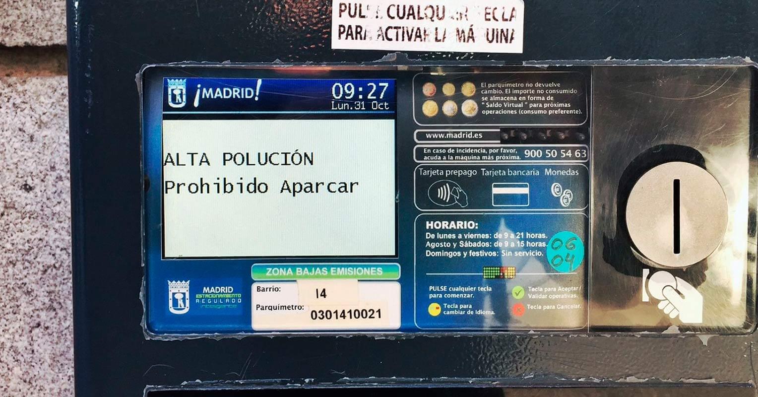 Madrid aparcamiento
