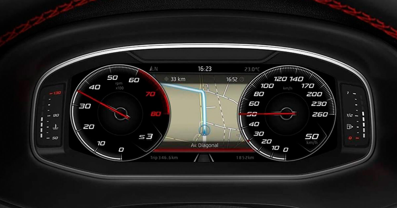 SEAT Ateca 2018 digital cockpit