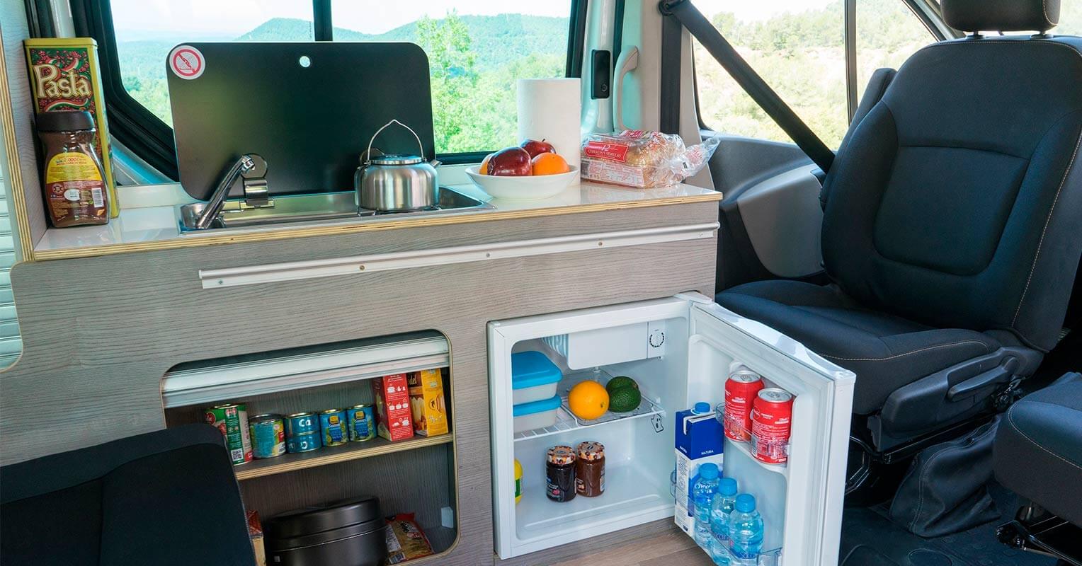 Camper nevera
