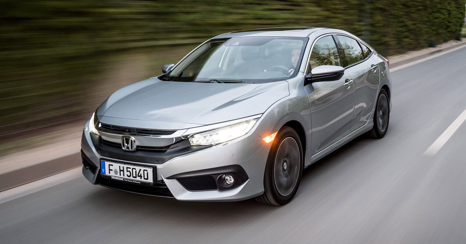 Trasera del Honda Civic sedán