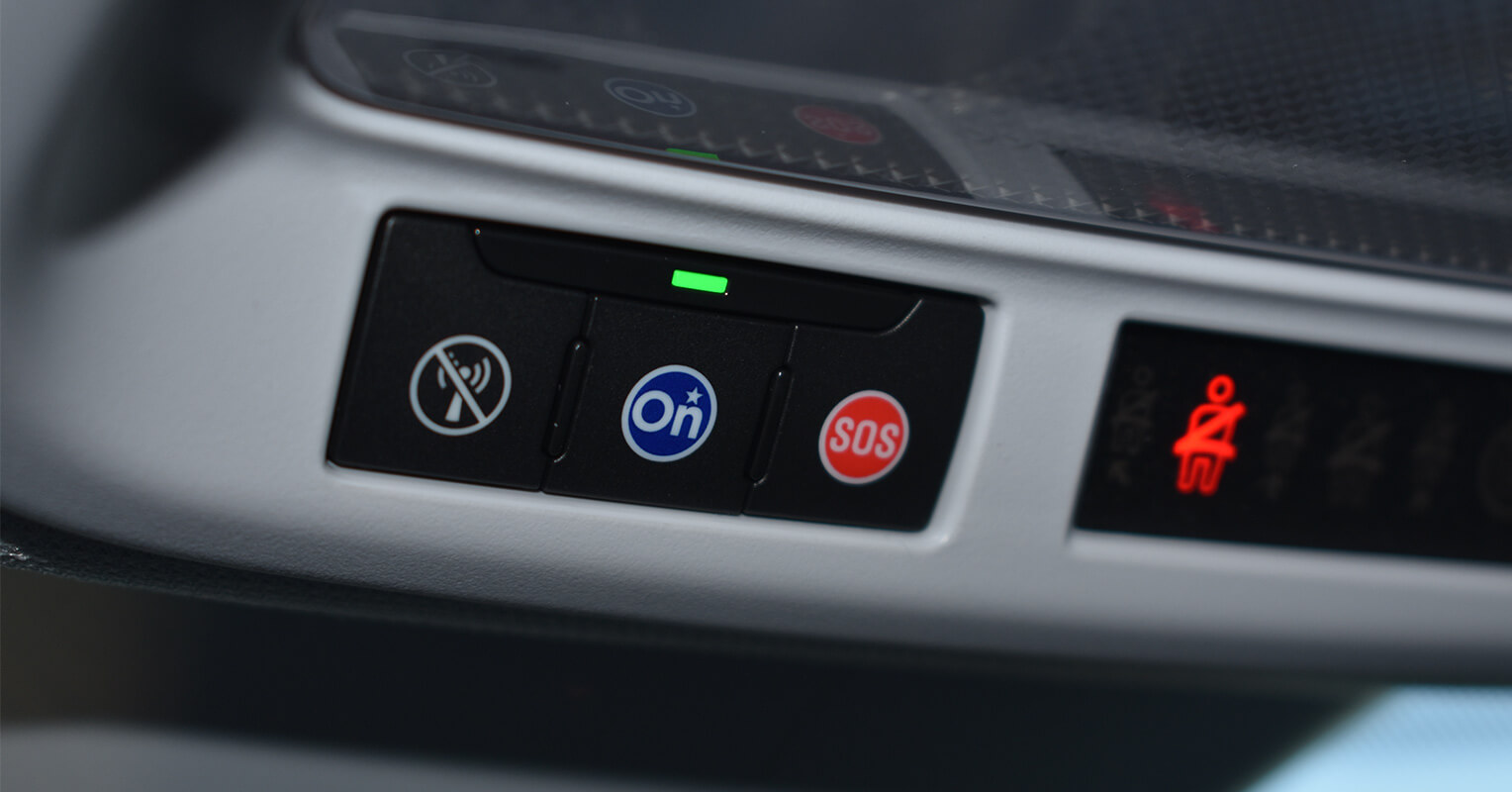 Botón OnStar y SOS del Opel Grandland X