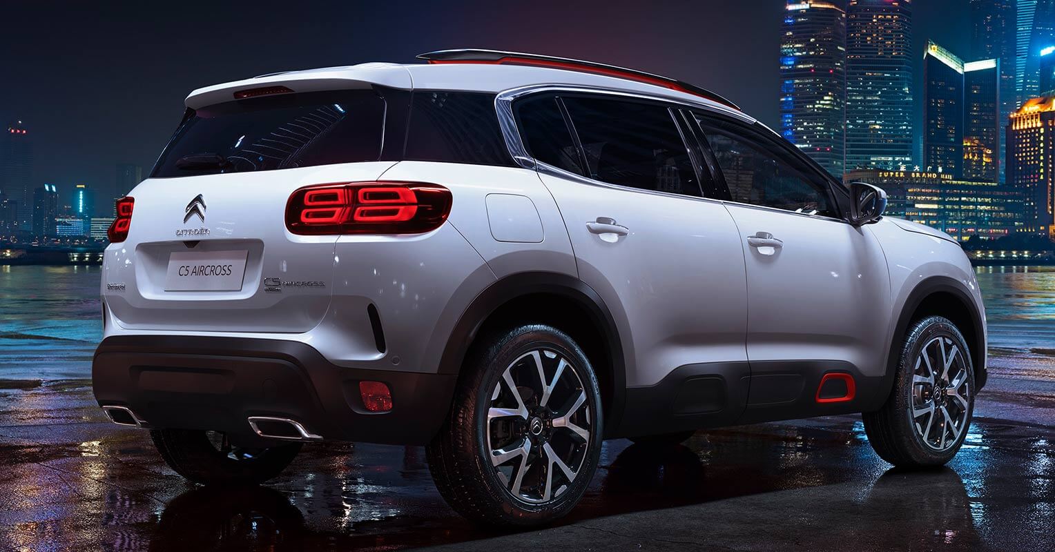 Citroën C5 Aircross trasera