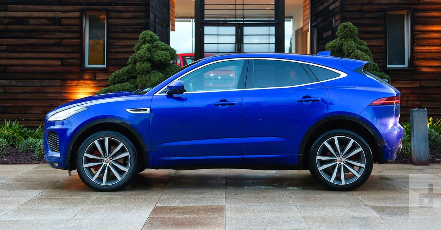 Lateral del Jaguar E-Pace