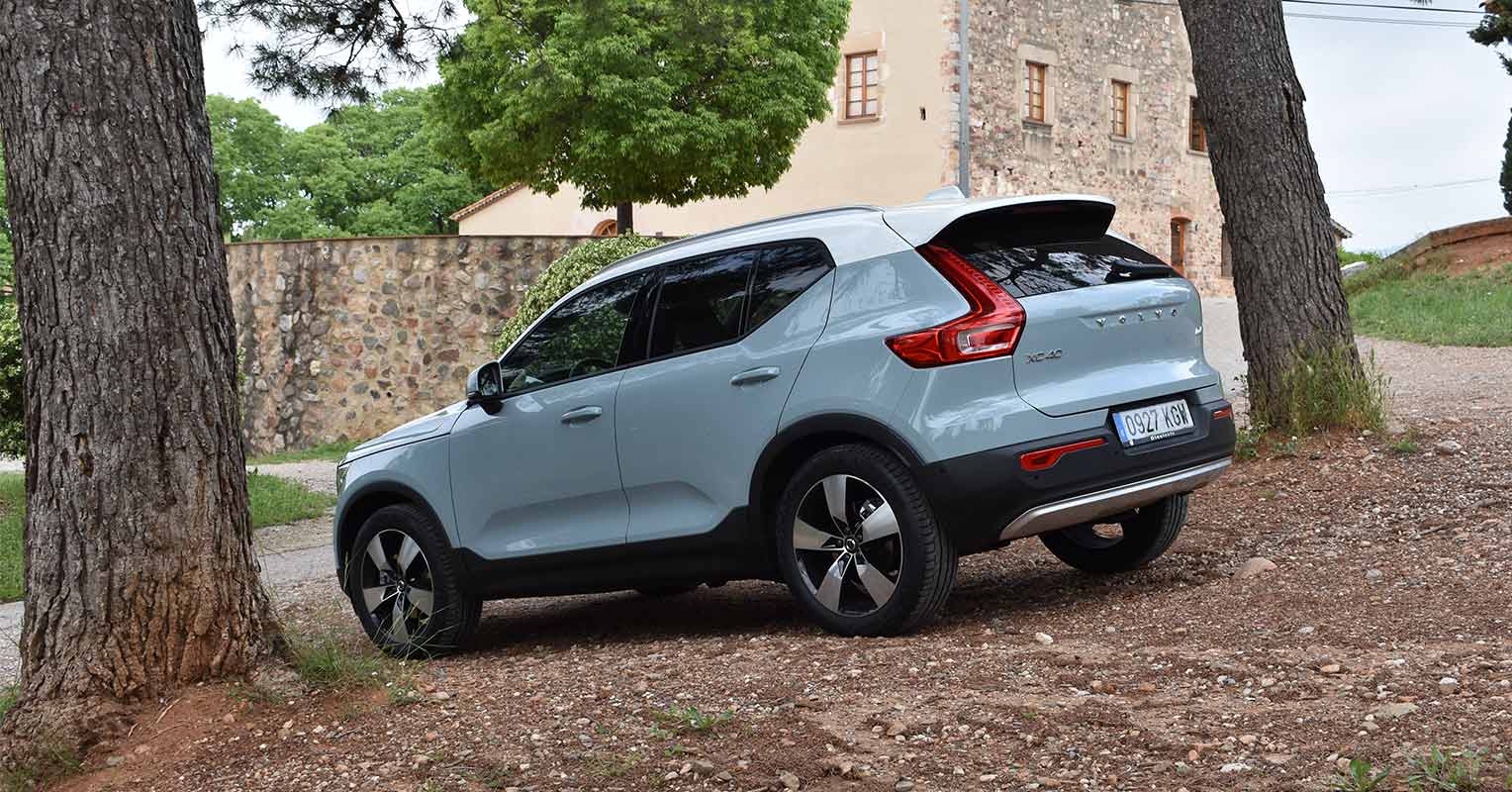 Trasera del Volvo XC40