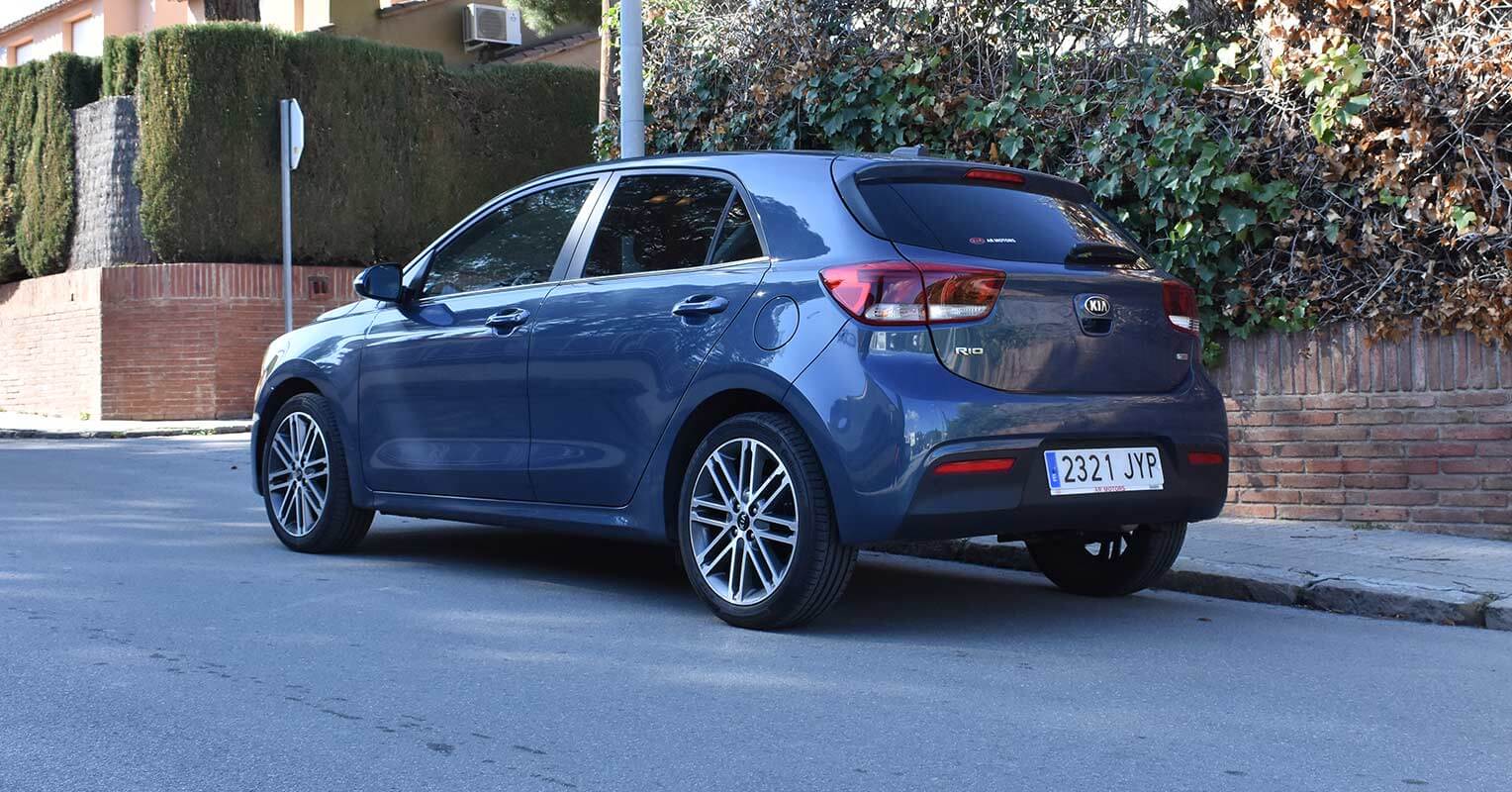Trasera del Kia Rio 2018