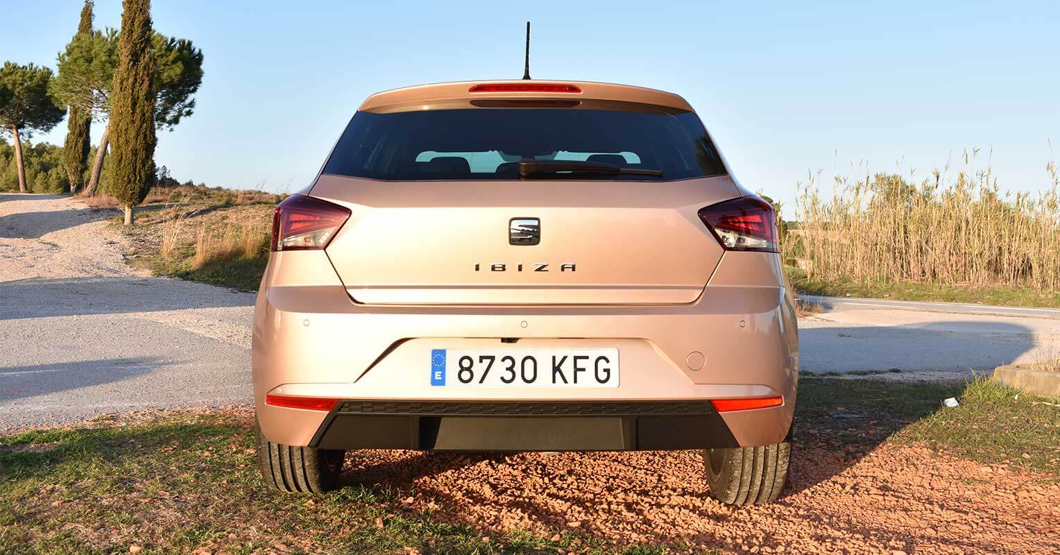 Trasera del SEAT Ibiza 2018