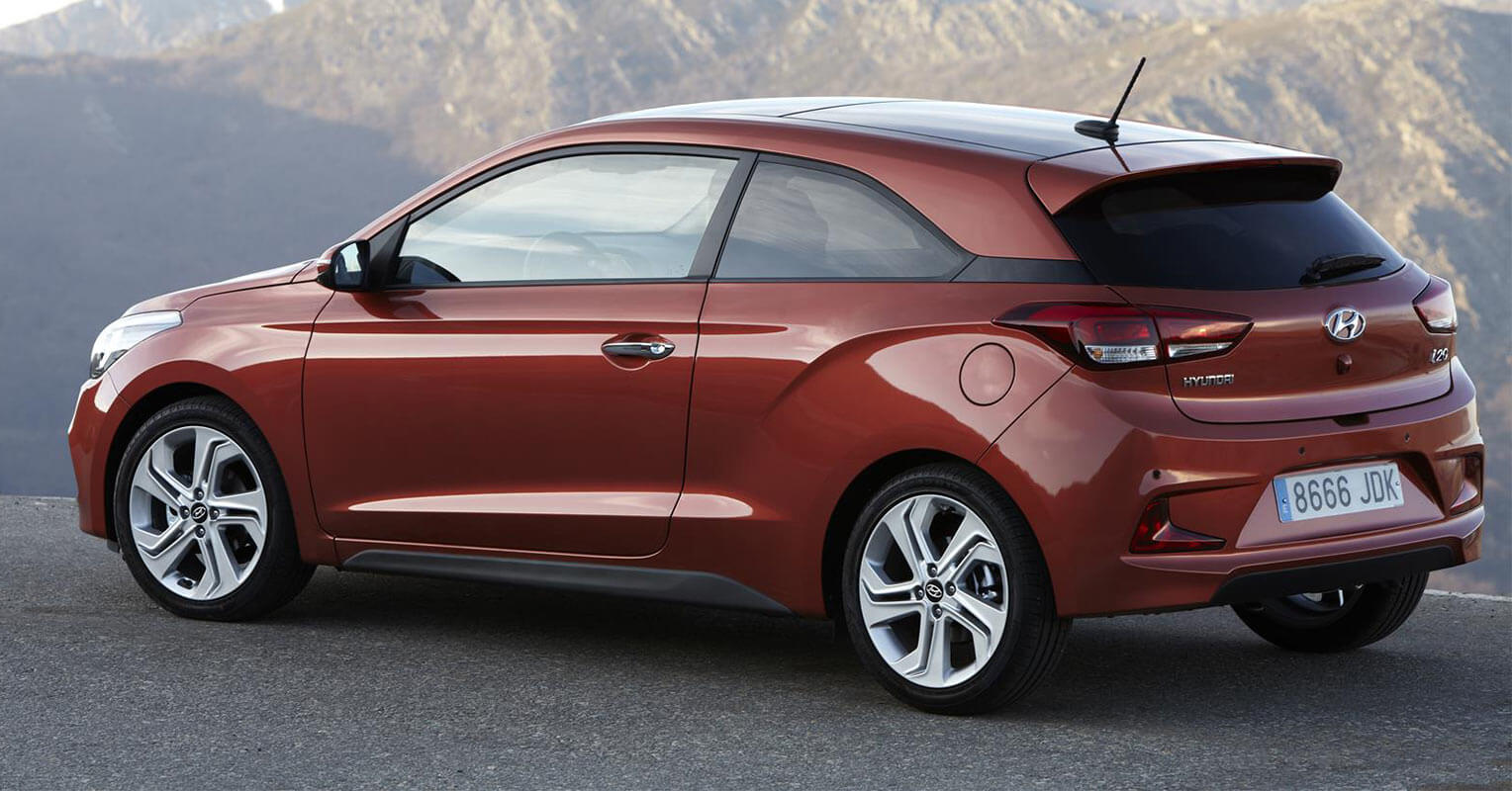 Trasera del Hyundai i20 2018