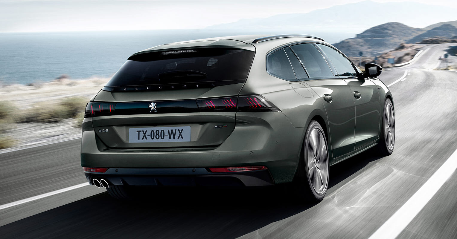Peugeot 508 SW trasera