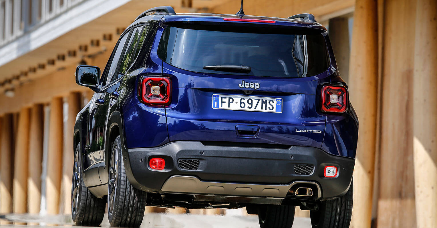 Jeep Renegade 2019 trasera