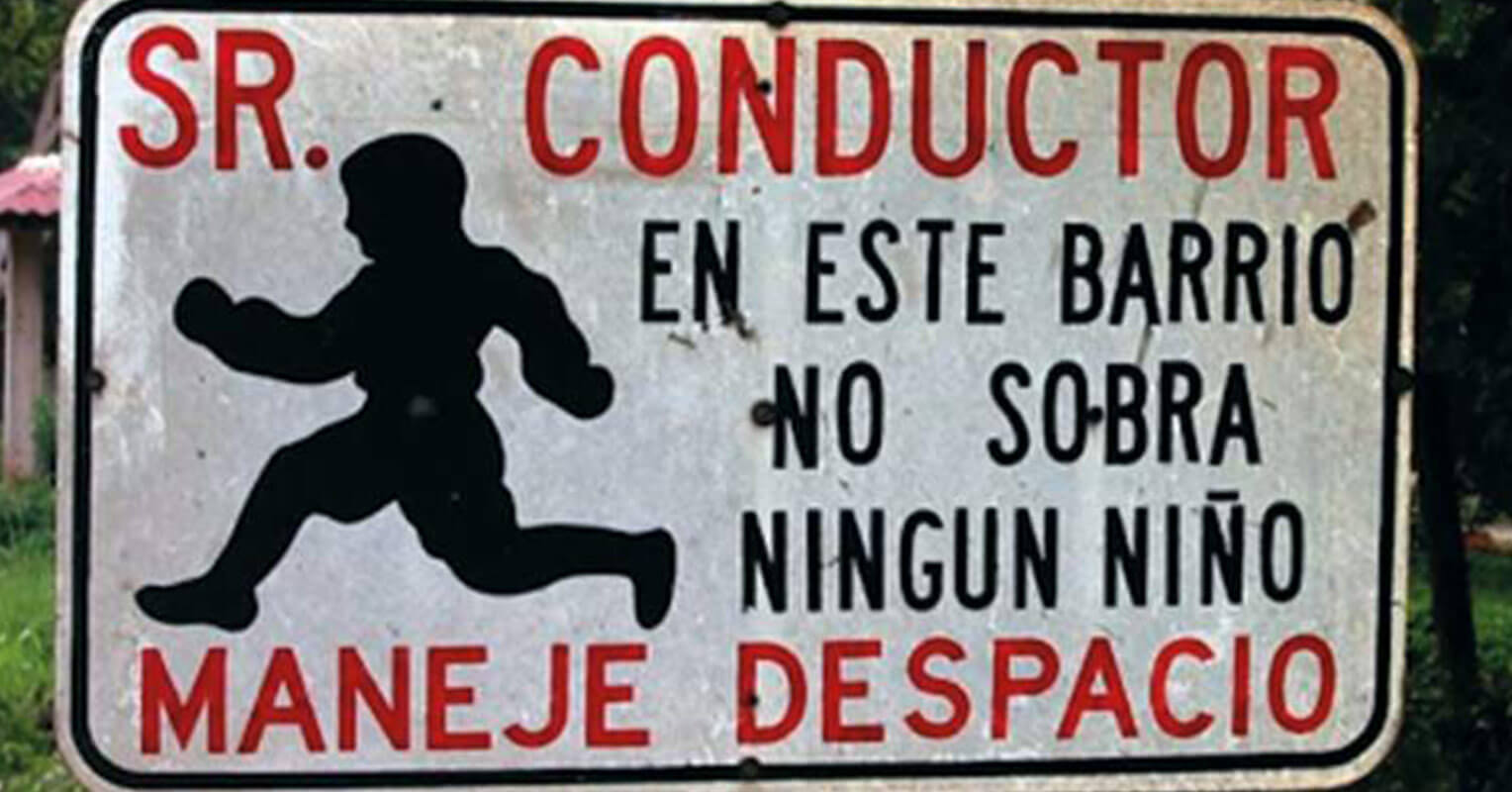 Las señales de tráfico más raras del mundo