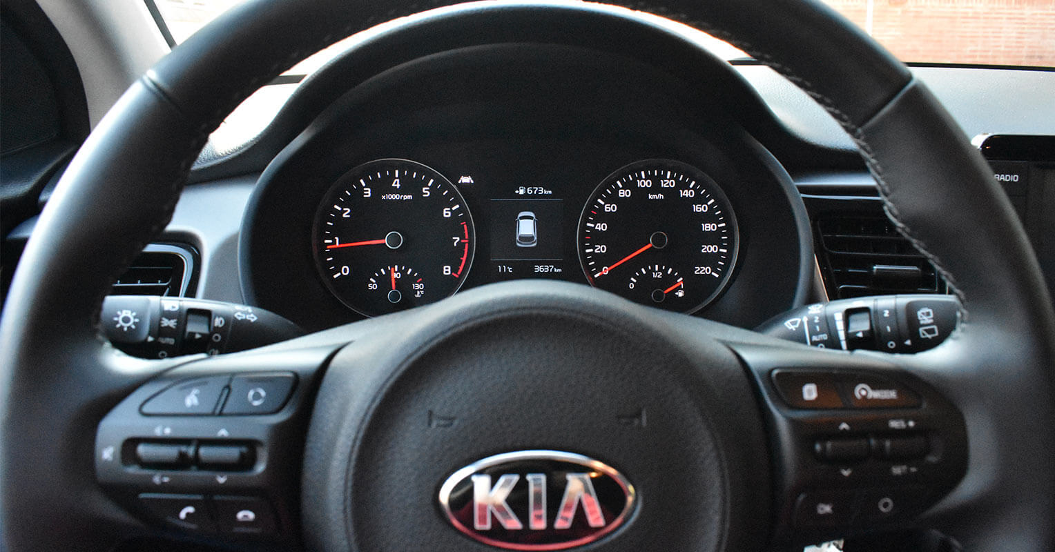 Volante del Kia Rio