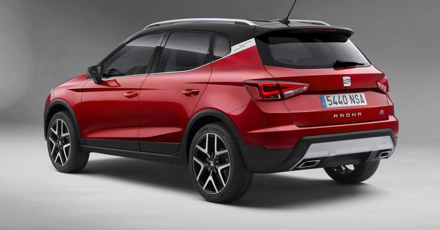 Trasera del SEAT Arona 2018