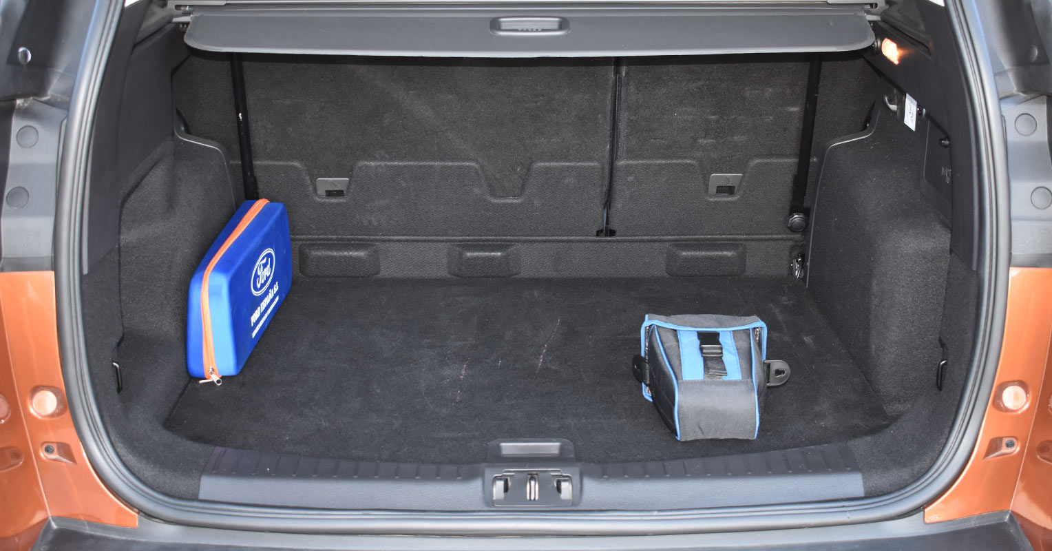 Maletero del Ford Kuga Titanium 2018