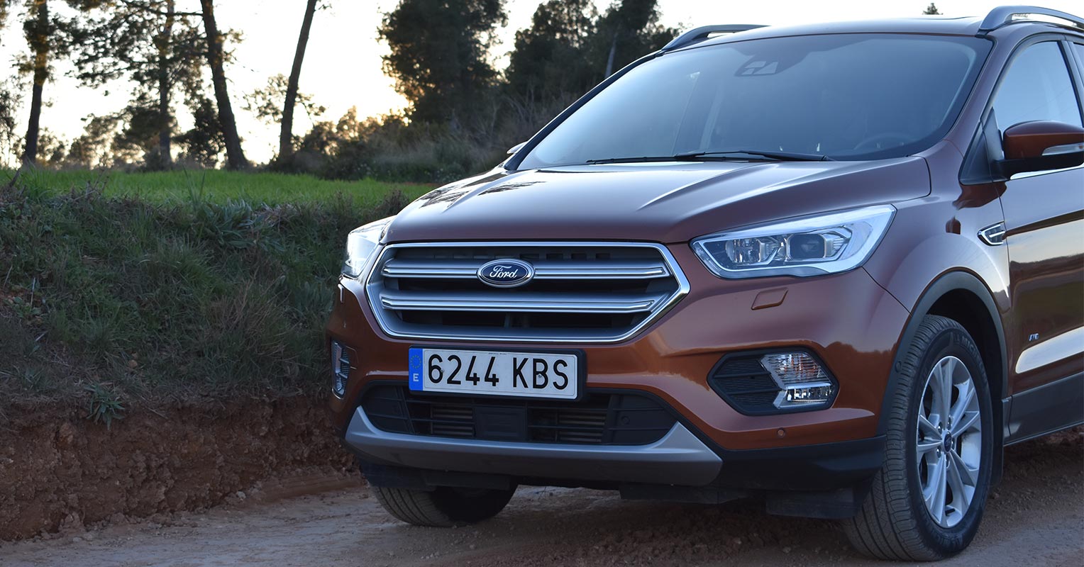 Parrilla frontal del Ford Kuga Titanium 2018