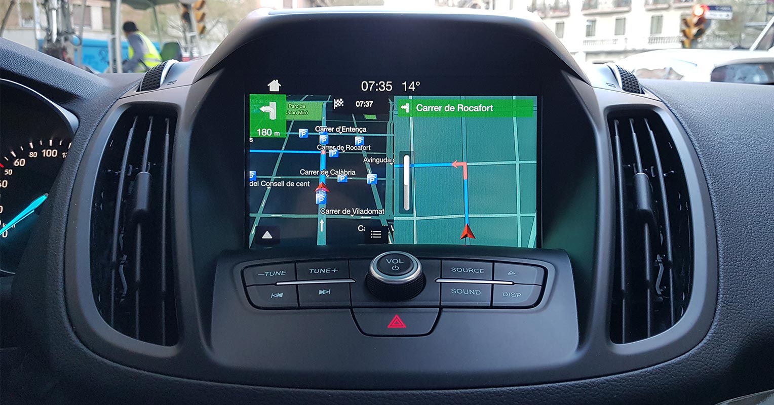 Navegador del Ford Kuga Titanium 2018