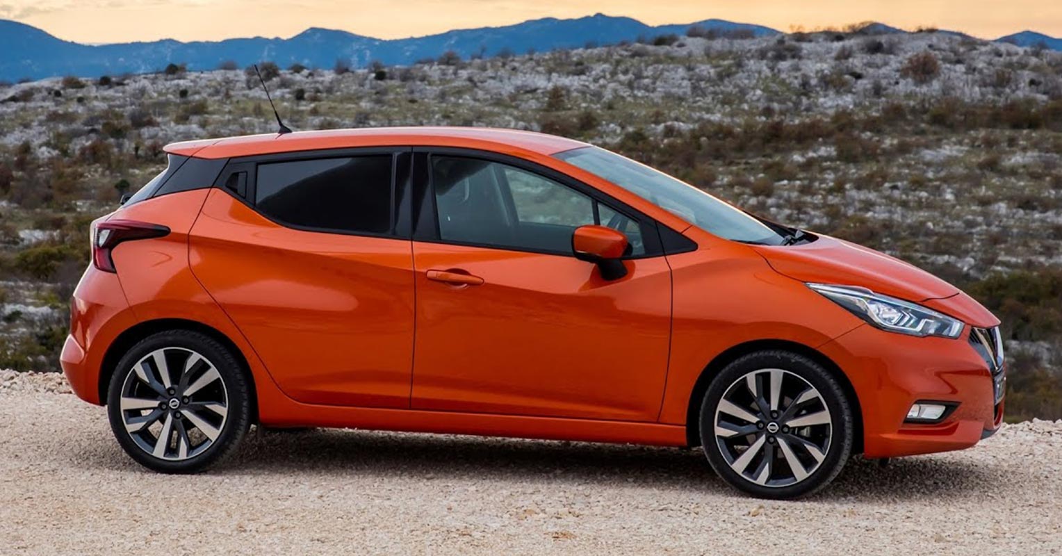 Lateral del Nissan Micra 2018