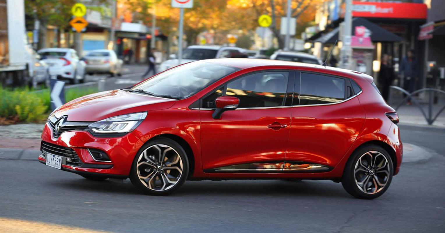 Lateral del Renault Clio 2018