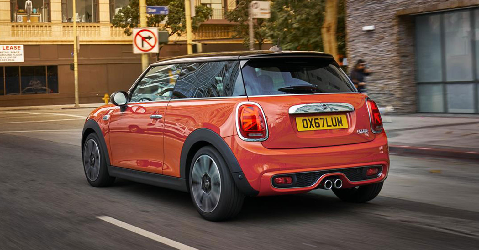 Trasera del Mini 2018