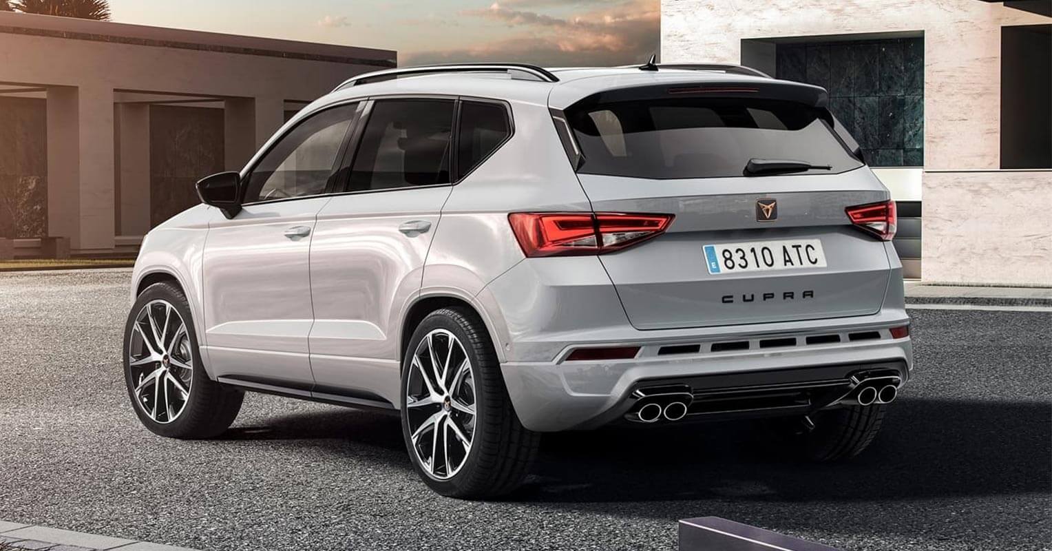Trasera del Cupra Ateca