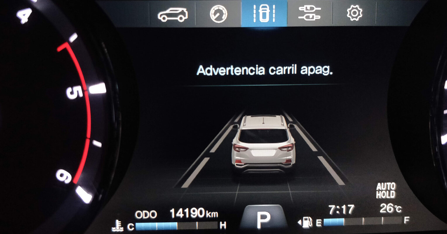 SsangYong Rexton 2018 Asistente Carril