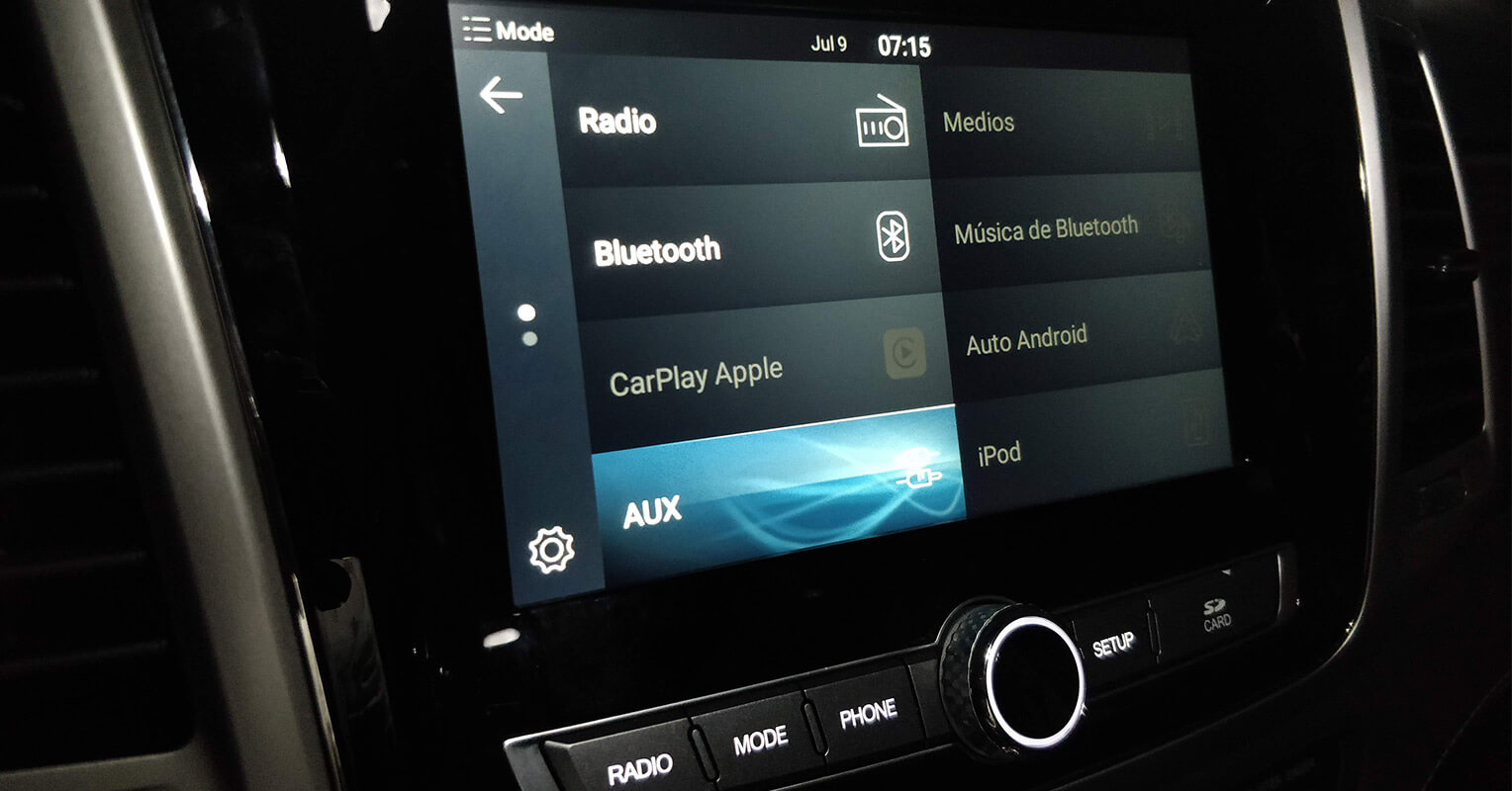 SsangYong Rexton 2018 pantalla multimedia