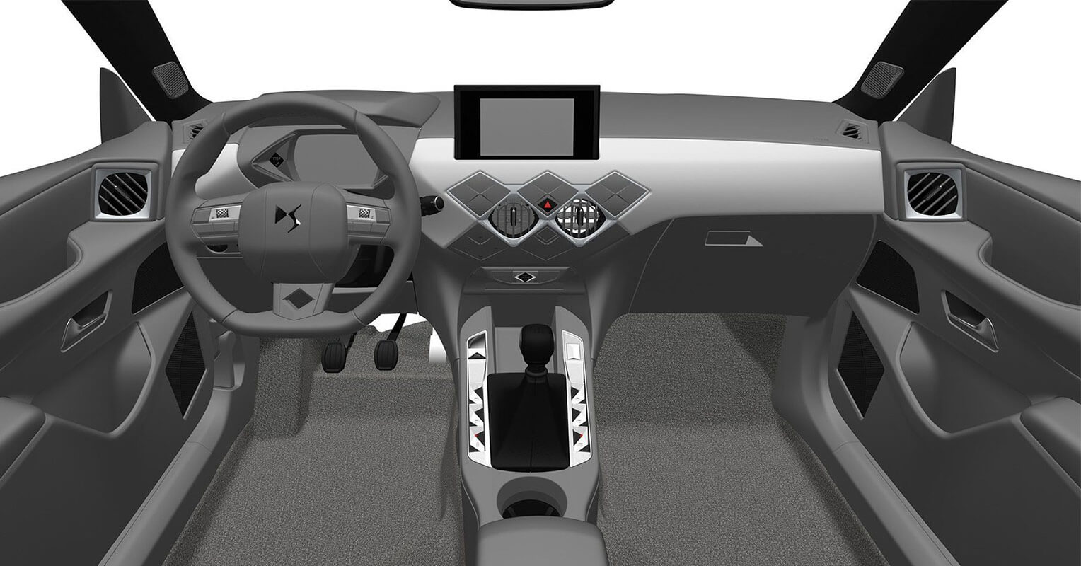 Interior del DS 3 Crossback