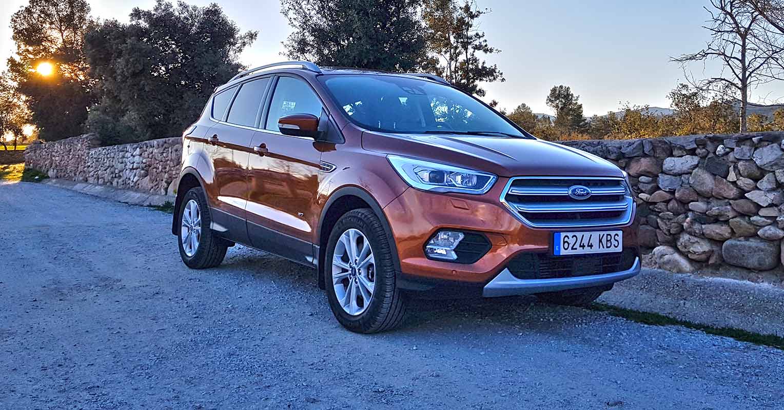 Frontal del Ford Kuga 2018