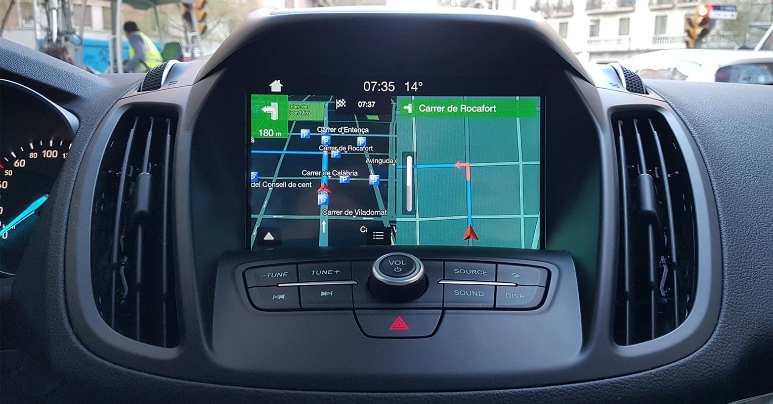 Pantalla del Ford Kuga 2018