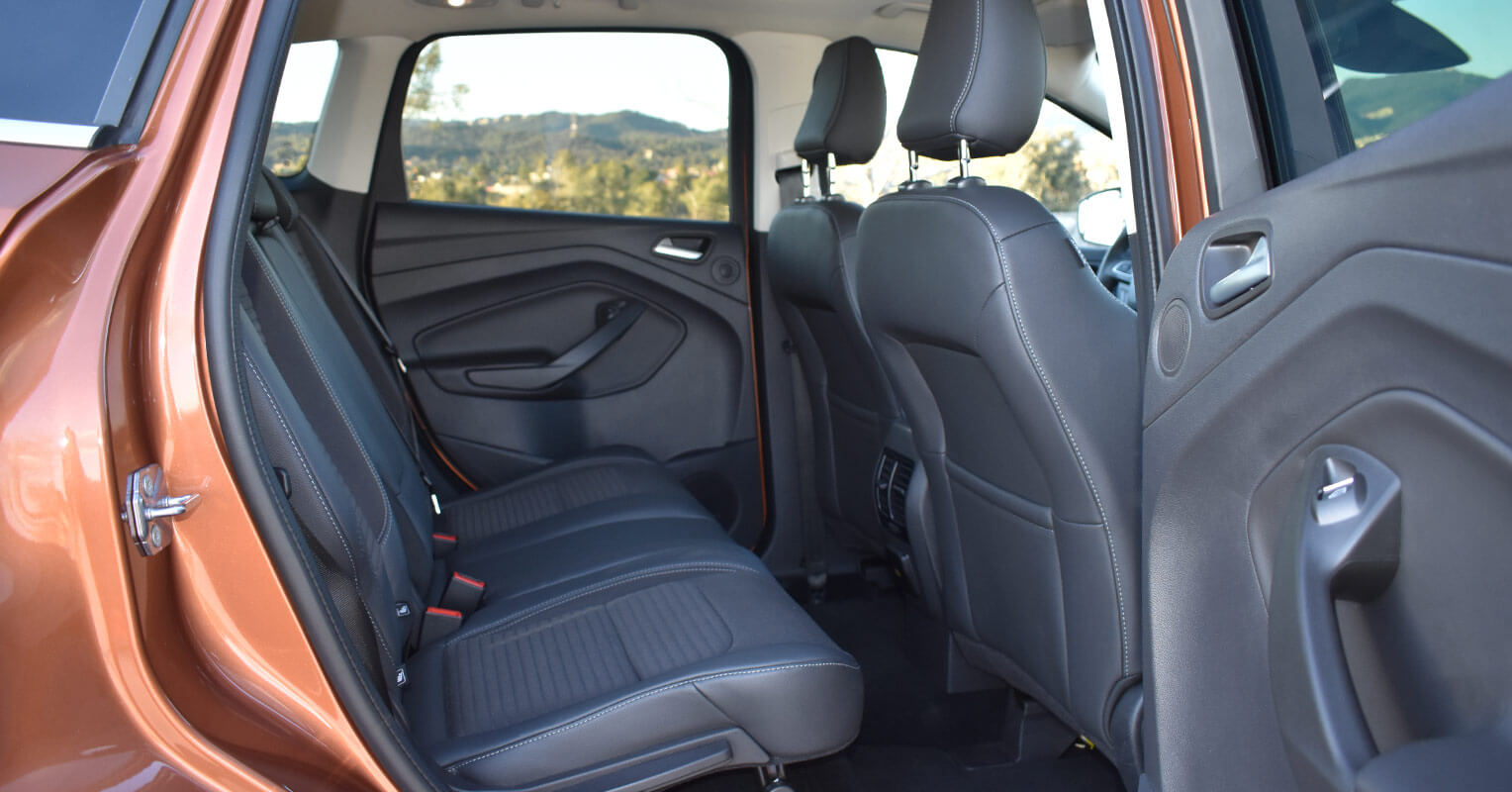 Plazas traseras del Ford Kuga 2018