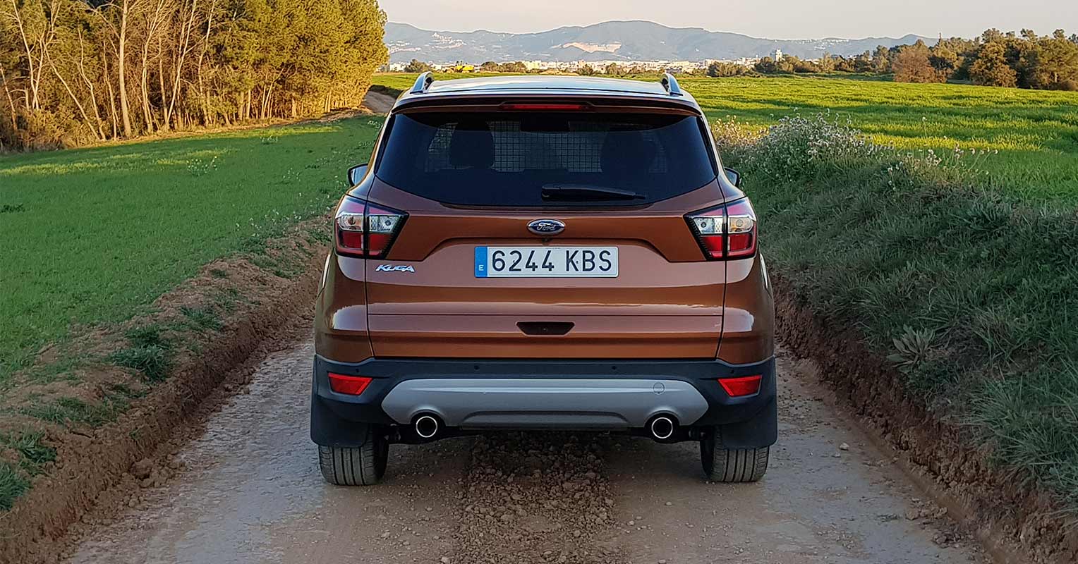Trasera del Ford Kuga 2018