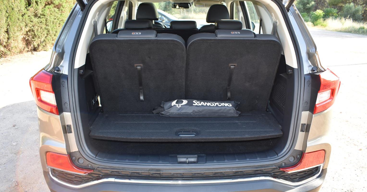 Maletero del SsangYong Rexton 2018