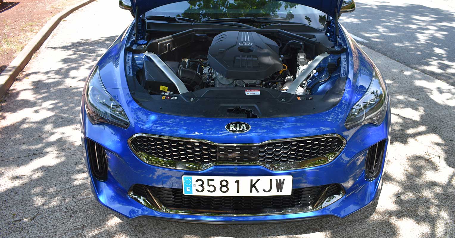 Motor del Kia Stinger