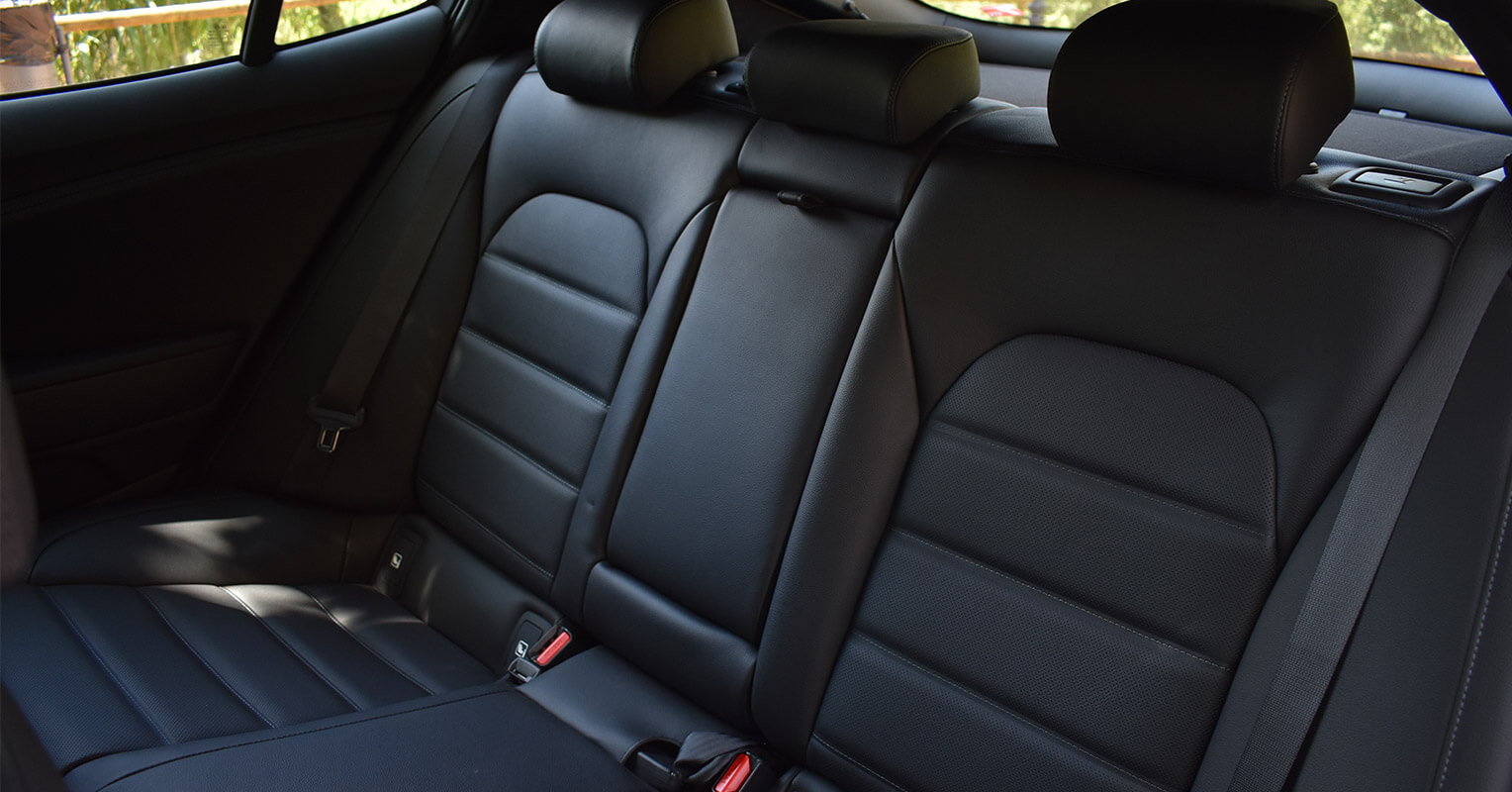Plazas traseras del Kia Stinger