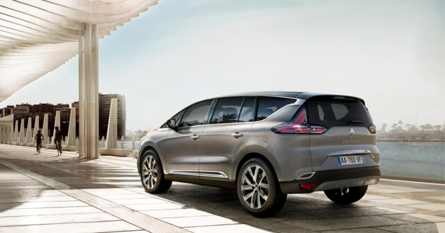 Trasera del Renault Espace 2018