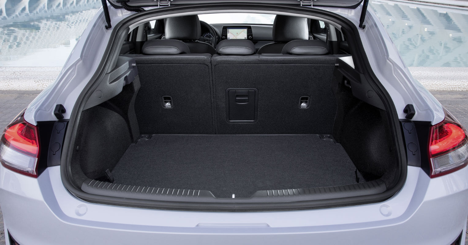 Maletero del Hyundai i30 Fastback 2018