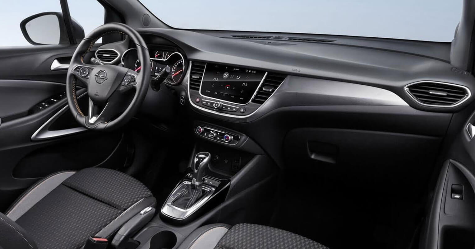 Interior del Opel Crossland X 2018
