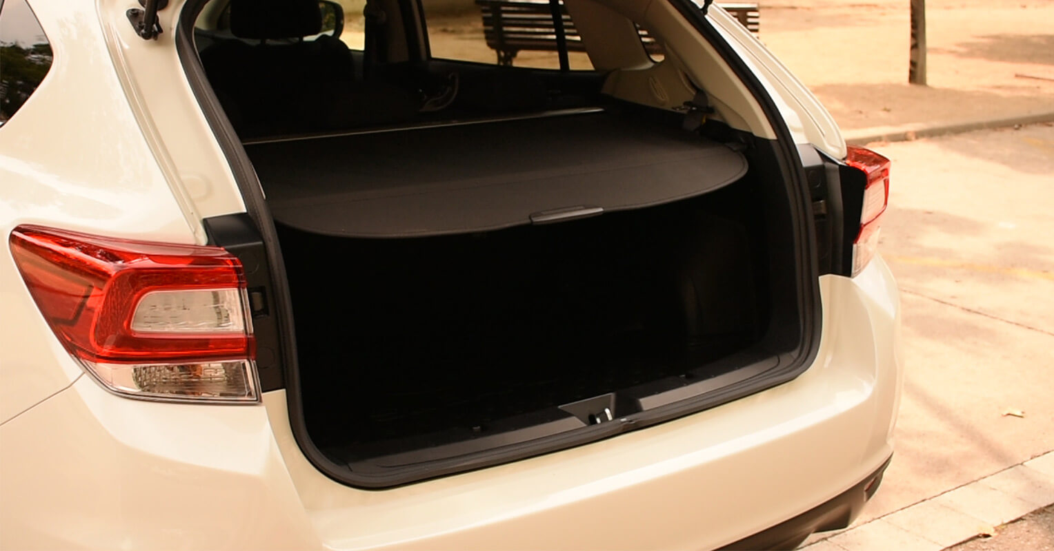 Maletero del Subaru Impreza